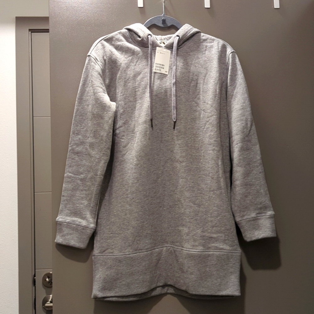 H&M Oversized Hooded Sweatshirt Dress